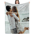 Custom Picture Throw Blanket - Personalized Family Memory Gift