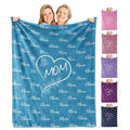 Personalized Home Decor Blanket - Custom Memories for Cozy Spaces