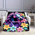 Custom Picture Blanket Gift - Family Keepsake Throw