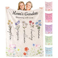 Personalized Legacy Throw Blanket - Custom Family Memories for Generations