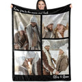 Custom Storytelling Blanket - Personalized Picture Throw with Special Moments