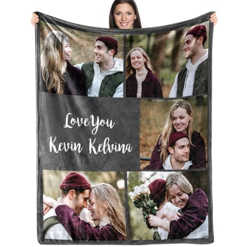 Custom Legacy Blanket - Personalized Family Photo Throw