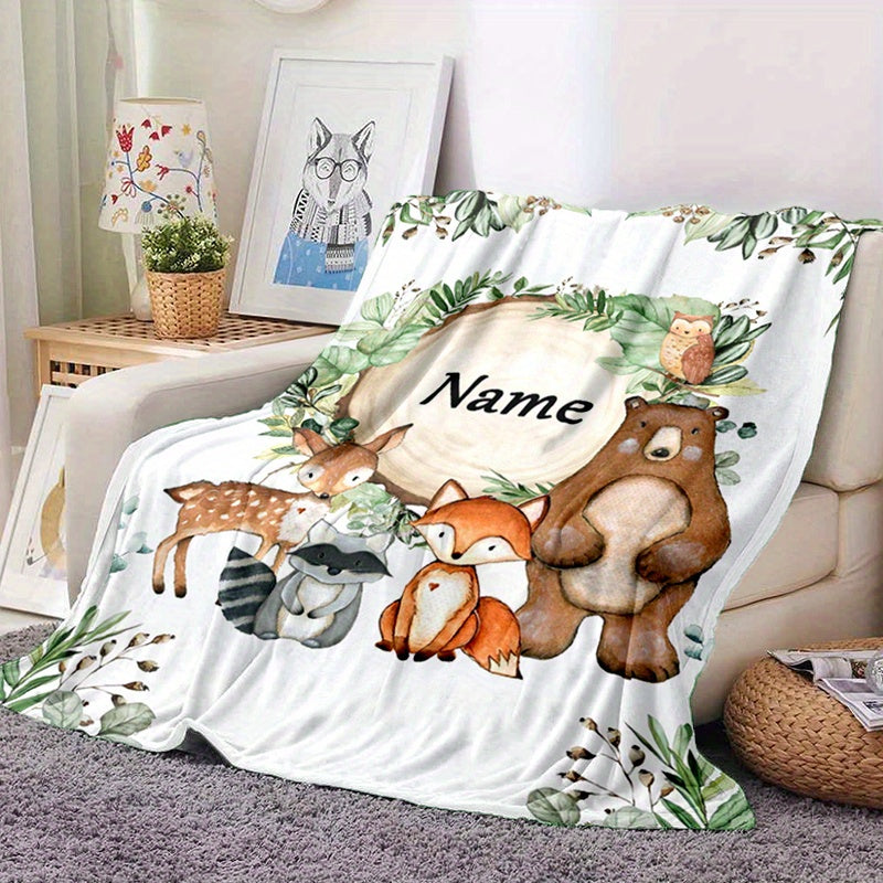 Personalized Grandmother Story Blanket - Custom Cozy Keepsake Gift