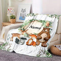 Personalized Grandmother Story Blanket - Custom Cozy Keepsake Gift