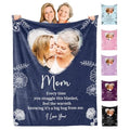 Personalized Keepsake Throw Blanket - Custom Pictures for Loved Ones