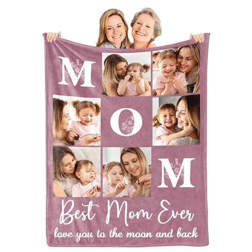 Personalized Newlywed Blanket - Custom Family Photos and Memories