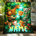 Custom Dog Photo Throw - Personalized Blanket for Pet Lovers