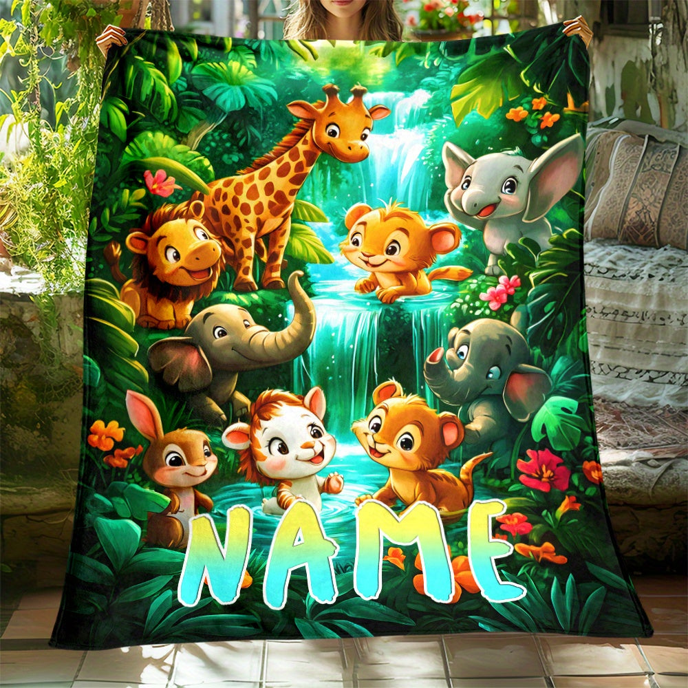 Custom Dog Photo Throw - Personalized Blanket for Pet Lovers