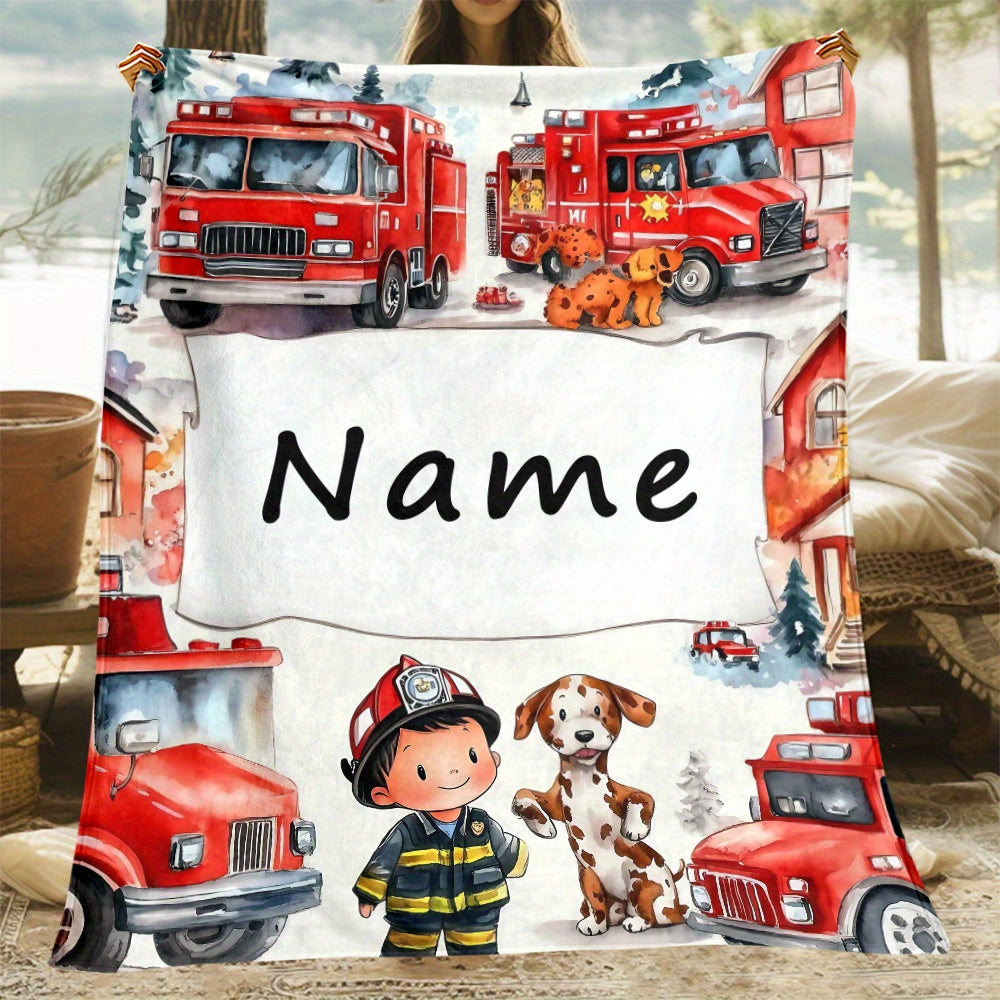 Custom Family Keepsake Throw - Soft Personalized Gift