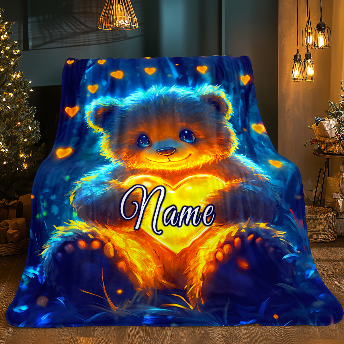 Custom Cat Lover Blanket - Personalized Pet Picture Throw