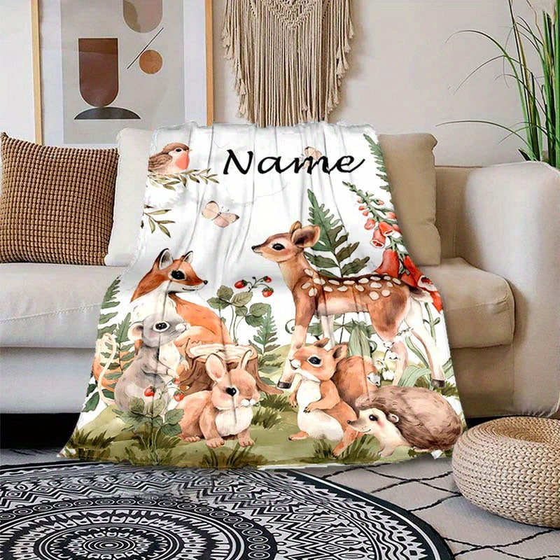 Personalized Dad Memory Blanket - Custom Family Throw Design