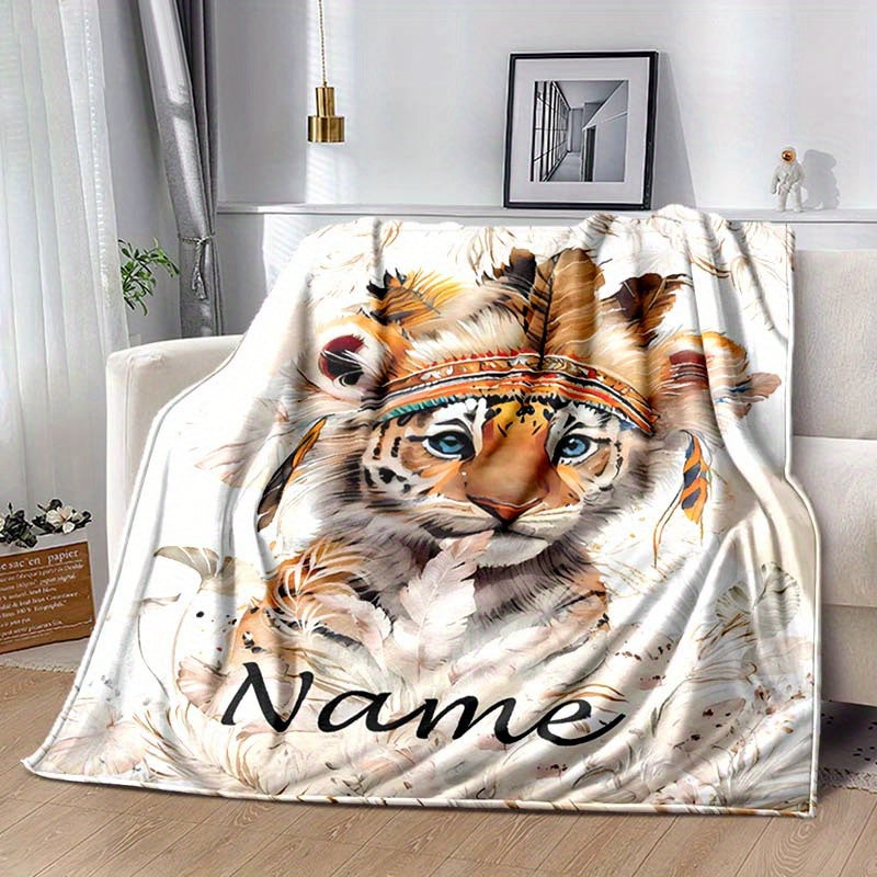 Custom Dog Lover Blanket - Personalized Gift Idea