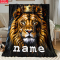 Custom Grandmother Keepsake Throw - Personalized Comfort Blanket