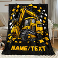 Custom Grandchildren Blanket - Personalized Family Gift