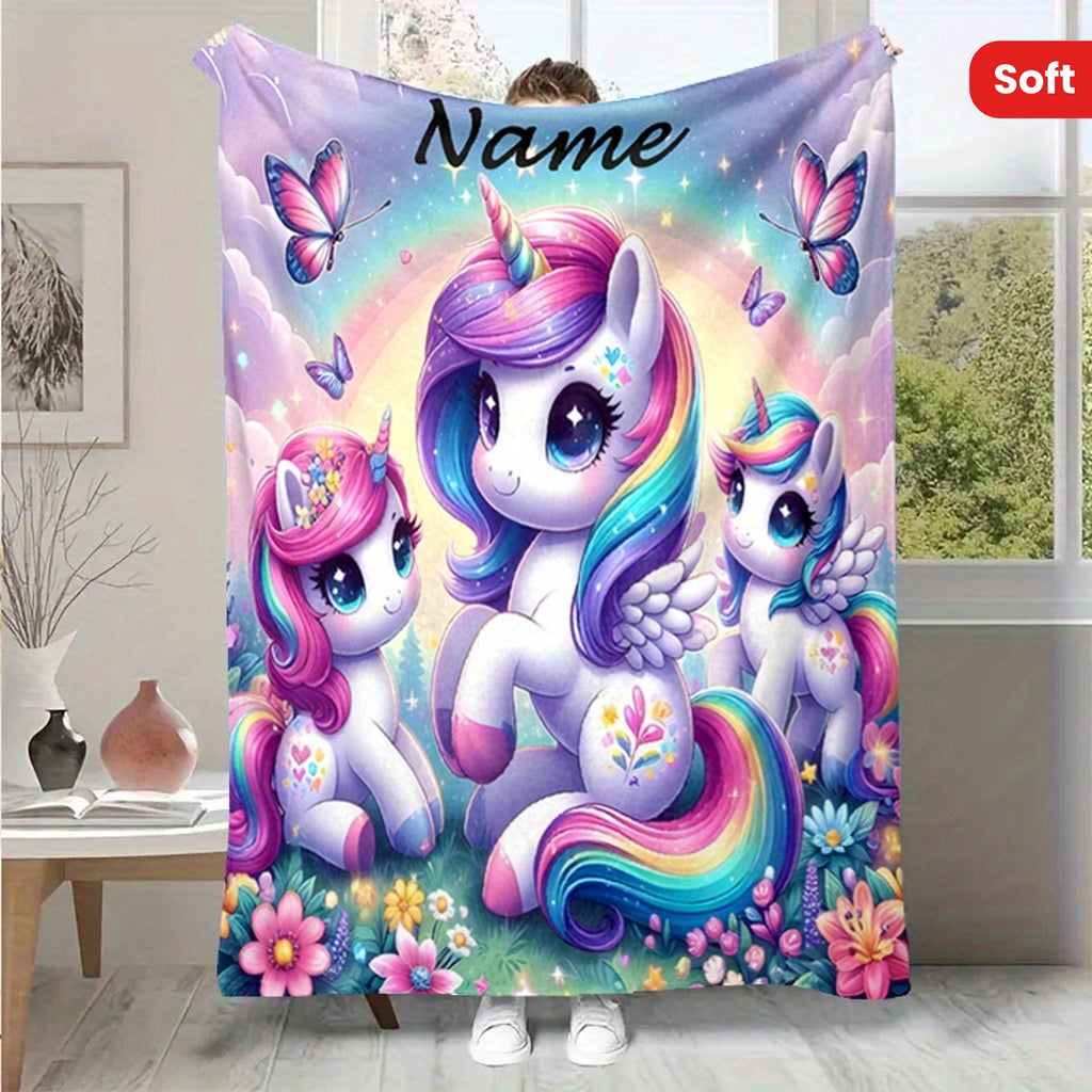 Custom Family Celebration Blanket - Personalized Photo Comfort Throw