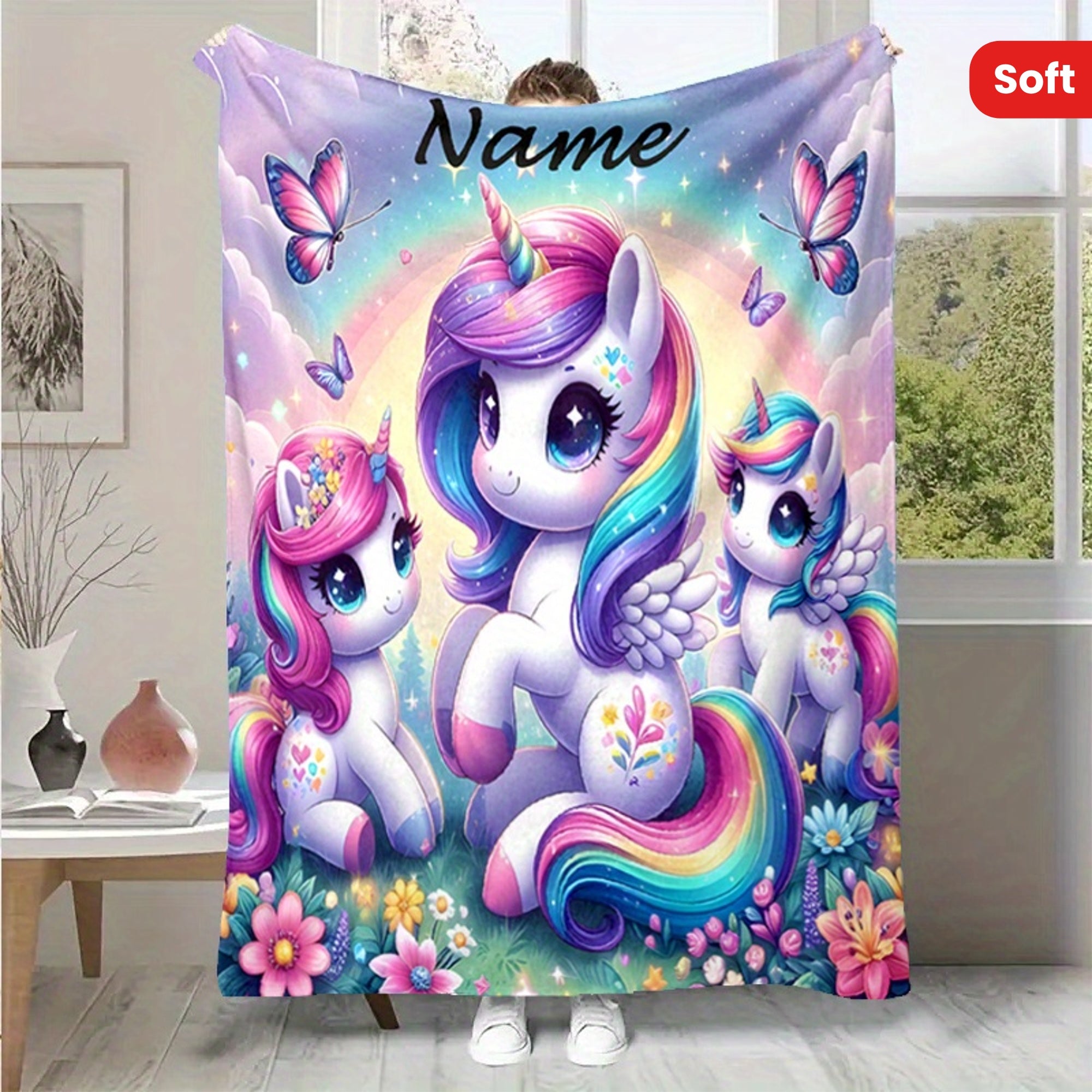 Custom Family Celebration Blanket - Personalized Photo Comfort Throw