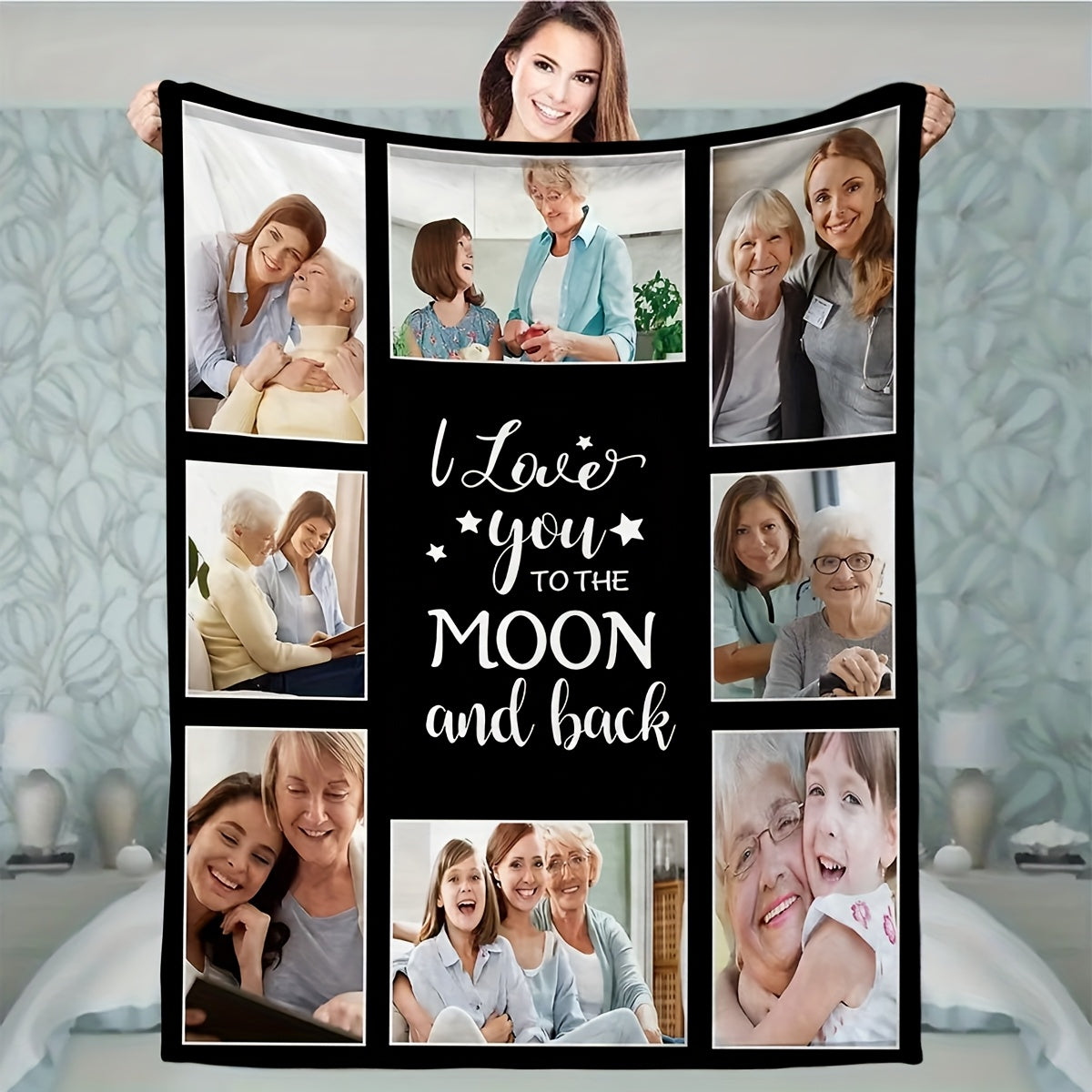 Personalized Picture Throw - Comfortable and Warm