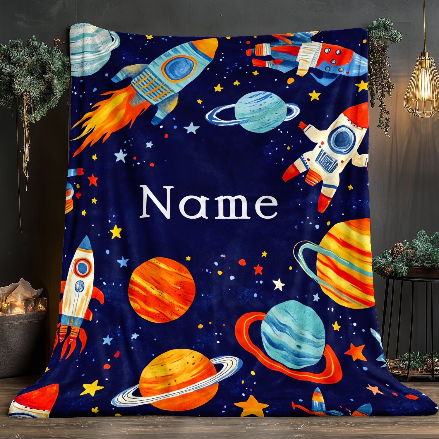 Personalized Kids Story Blanket - Custom Family Memories