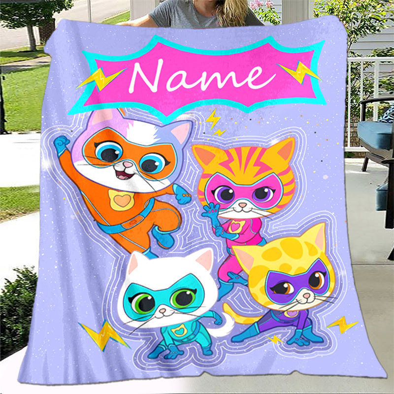 Custom Grandma Keepsake Blanket - Personalized Family Memory Throw