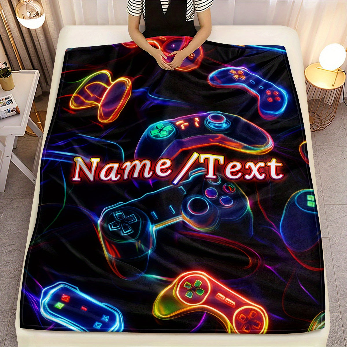 Personalized Flannel Blanket - Custom Memory Keepsake