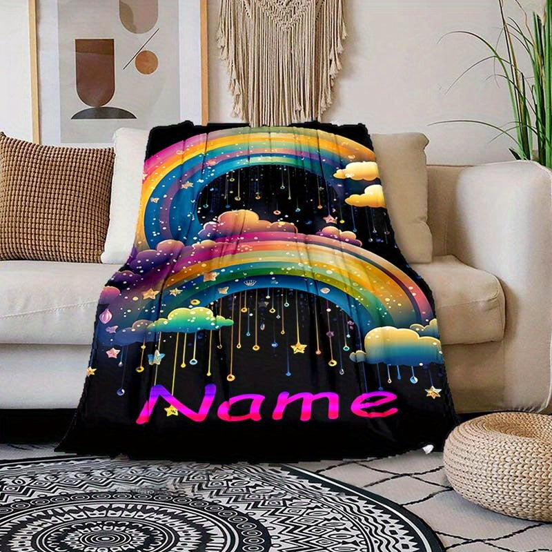 Custom Family Legacy Throw for Grandpa - Personalized Cozy Design