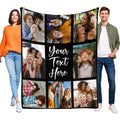 Custom Photo Throw Blanket - Personalized Home Comfort