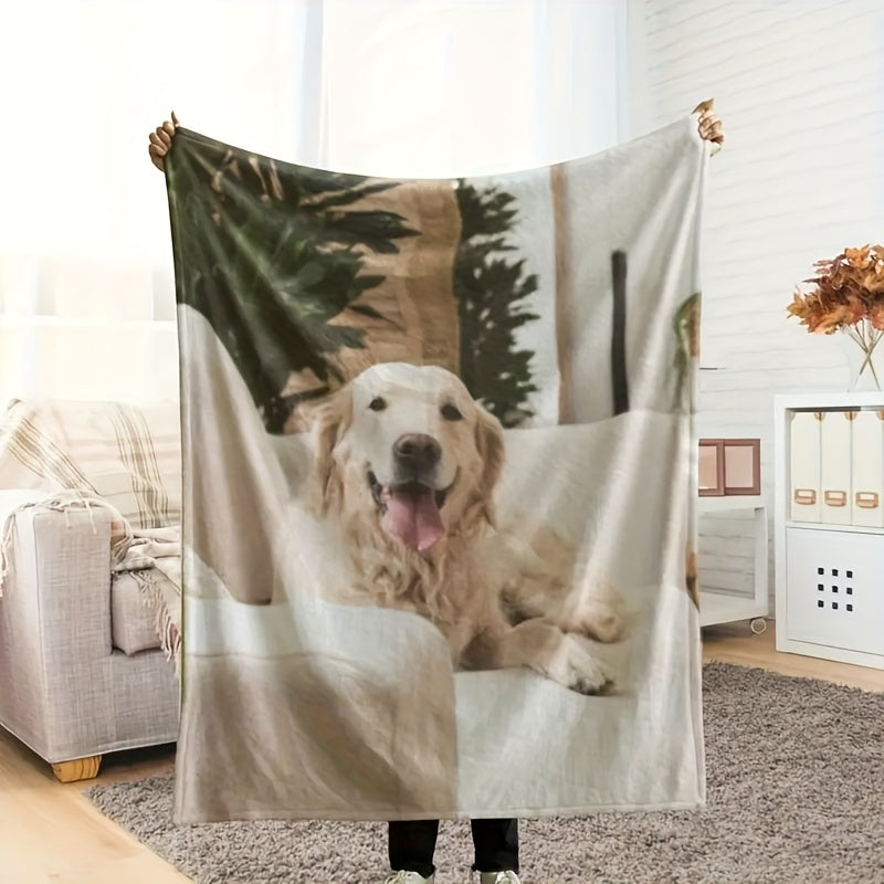 Custom Photo Throw - Personalized Comfort for Home