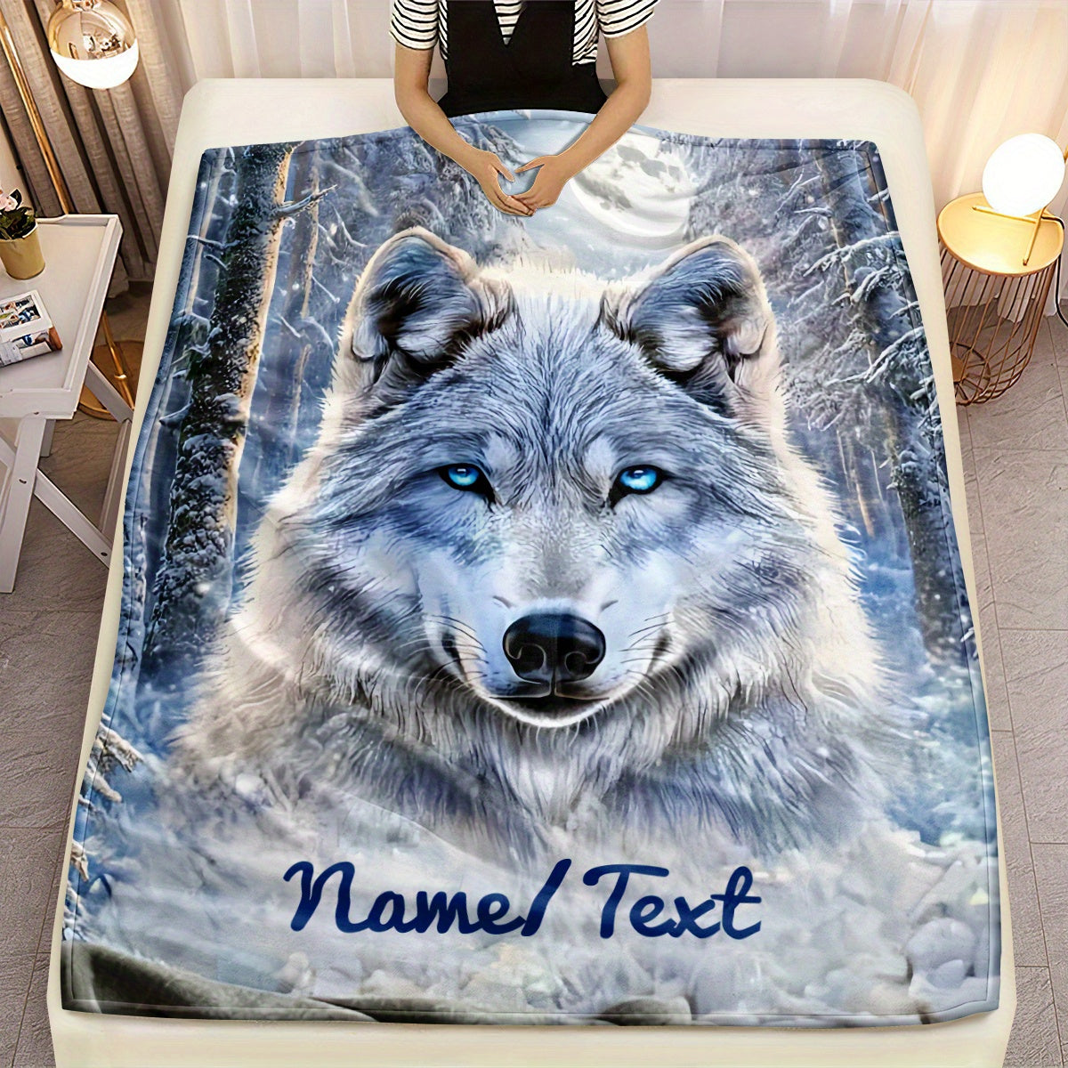 Personalized Family Gift Blanket - Special Keepsake Throw