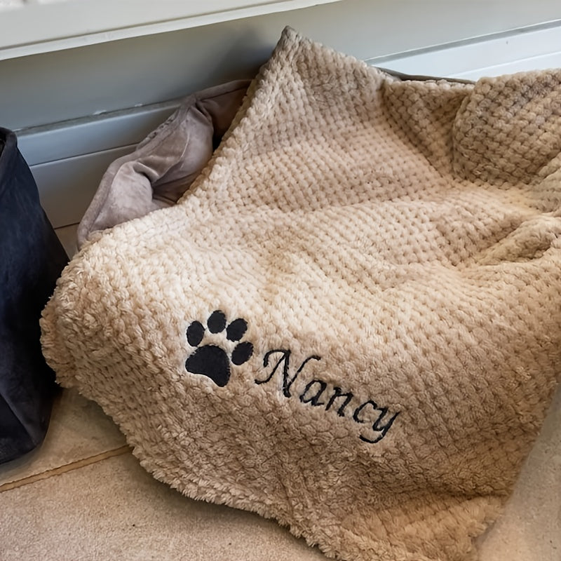 Personalized Cat Lover Blanket - Photo Keepsake Throw