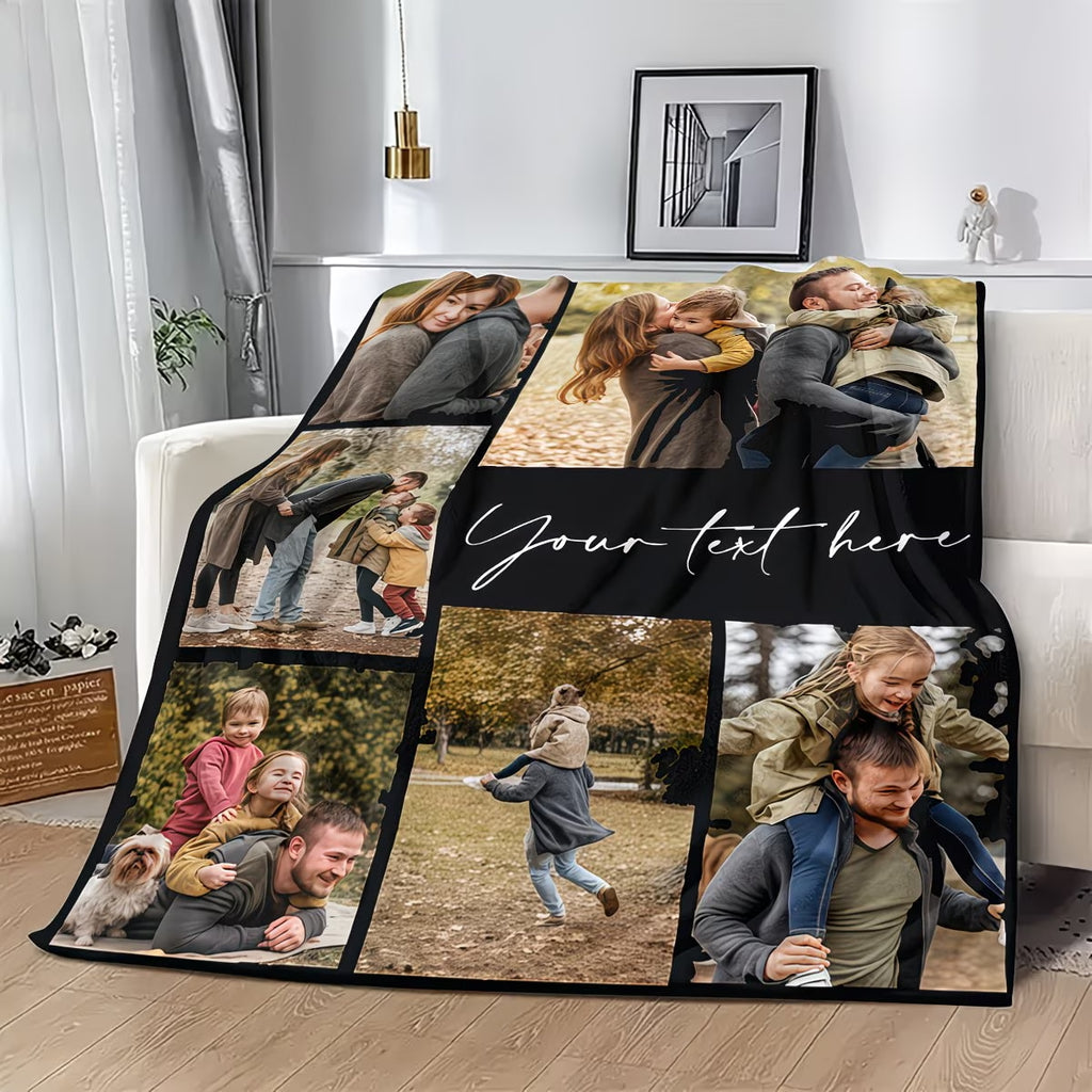 Custom Photo Blanket - The Gift They'll Never Stop Using