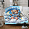 Custom Child Comfort Blanket - Personalized Photo Throw for Daily Use