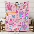 Personalized Memory Collection Throw - Custom Cozy Story and Pictures