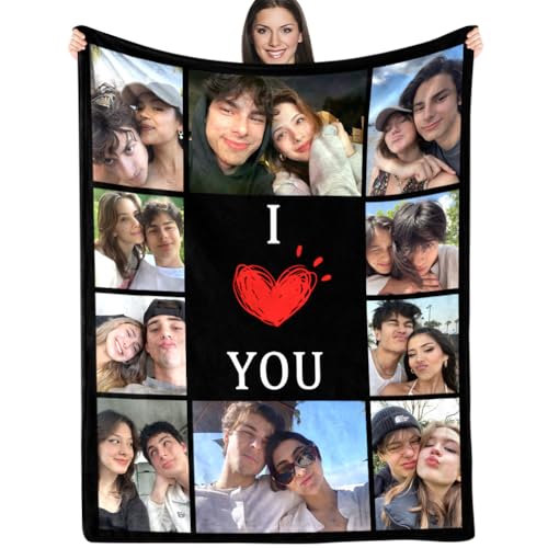 Personalized Fleece Throw - Custom Family Photos for Everyday Comfort