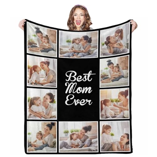 Personalized Dog Lover Blanket - Custom Photo Gift for Pet Families