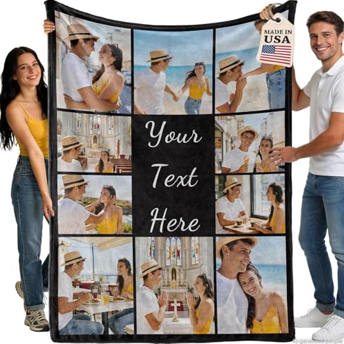 Personalized Family Blanket - Warm Comfort with Your Favorite Pictures