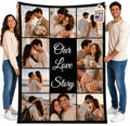 Custom Friend Keepsake Blanket - Personalized Pictures for Meaningful Gifts