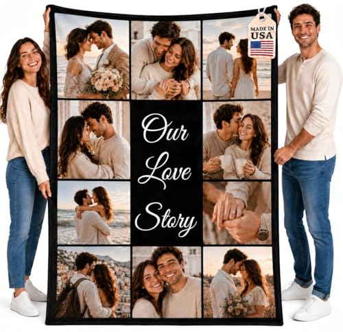 Custom Friend Keepsake Blanket - Personalized Pictures for Meaningful Gifts