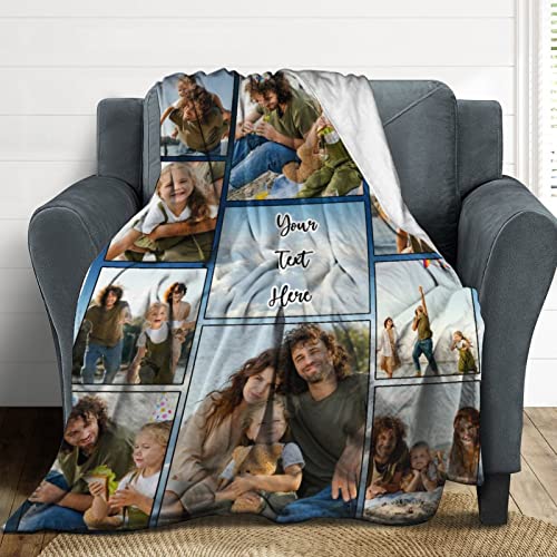 Custom Newborn Blanket - Personalized Memory Throw for Families