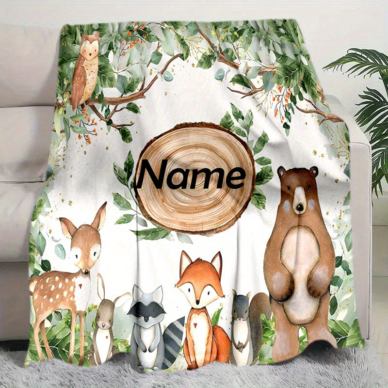 Custom Career Journey Throw - Personalized Cozy Memory Blanket