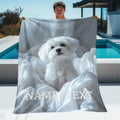 Custom Best Friend Blanket - Personalized Cozy Memory and Picture Design