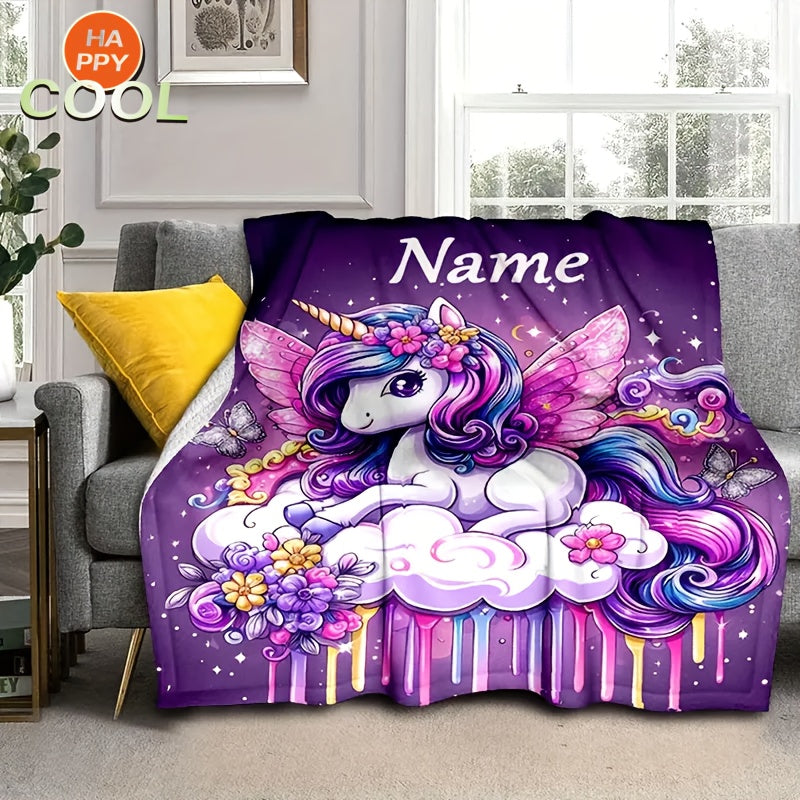 Personalized Friend Comfort Throw - Custom Story Collection Design