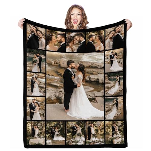 Custom Pet Photo Blanket - Personalized Throw for Dog Lovers