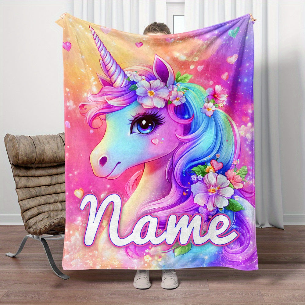 Personalized Photo Comfort Blanket - Soft Flannel Design