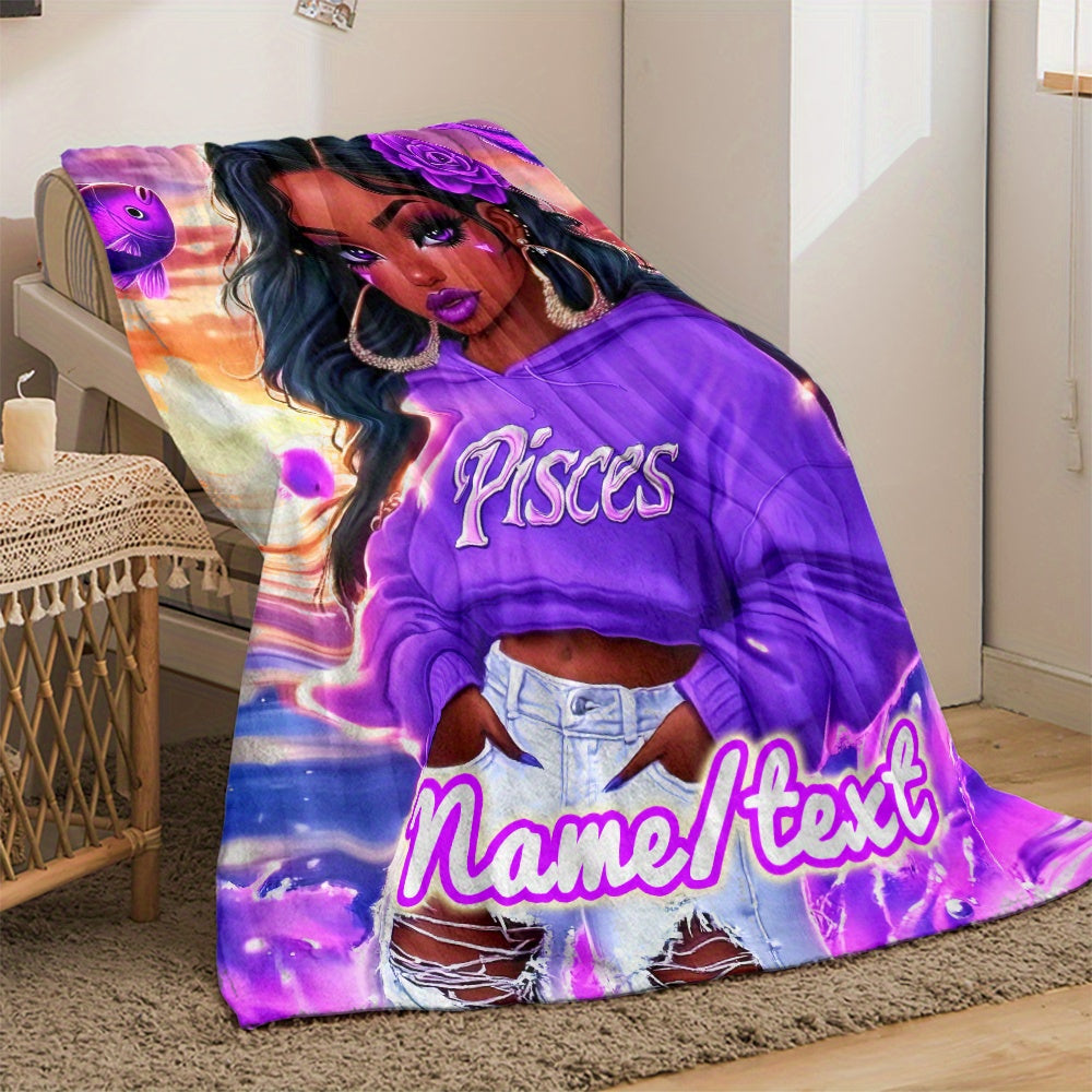 Personalized Marriage Keepsake Throw - Custom Romantic Memory Collection