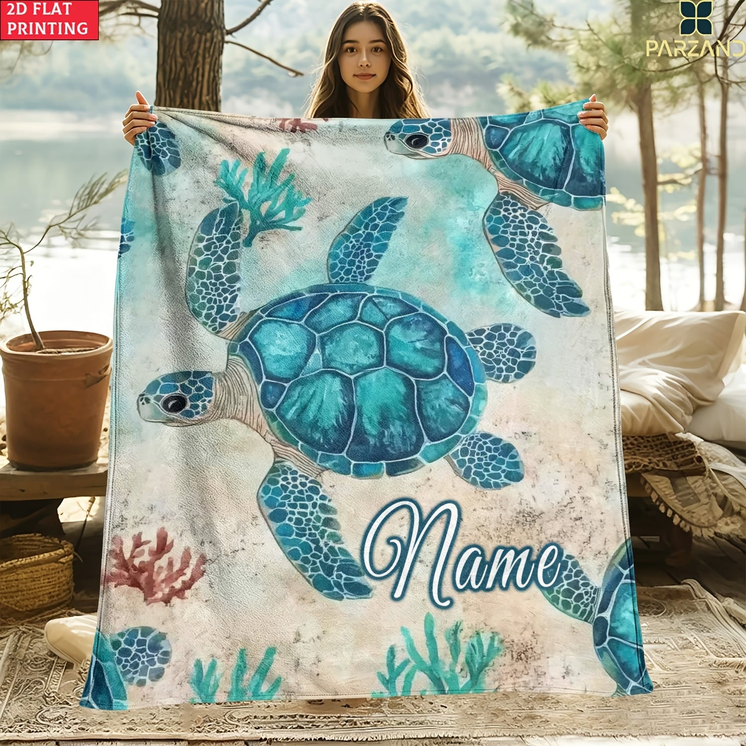 Personalized Cozy Family Blanket - Custom Pictures and Keepsakes