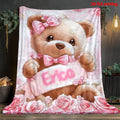 Custom Children's Memory Blanket - Personalized Cozy Story Collection