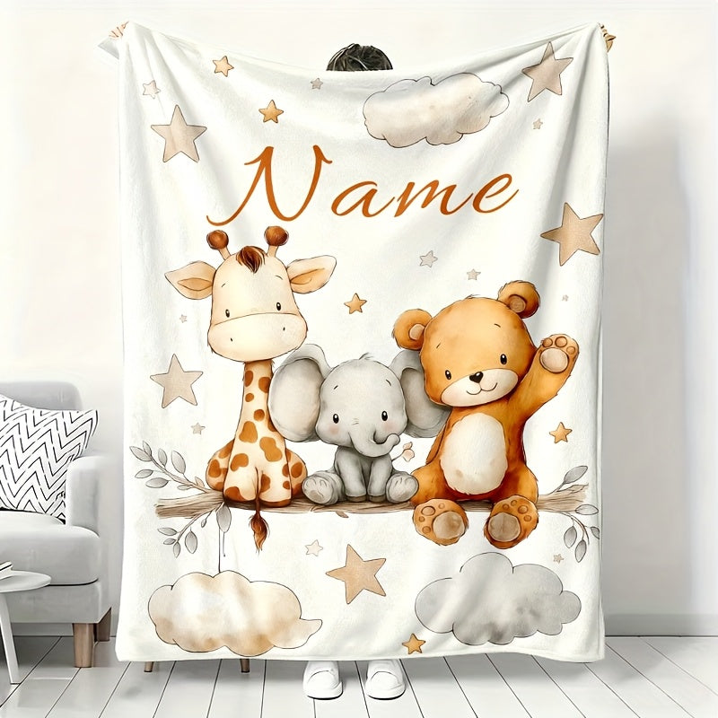Personalized Pet Photo Blanket - Gift for Pet Lovers