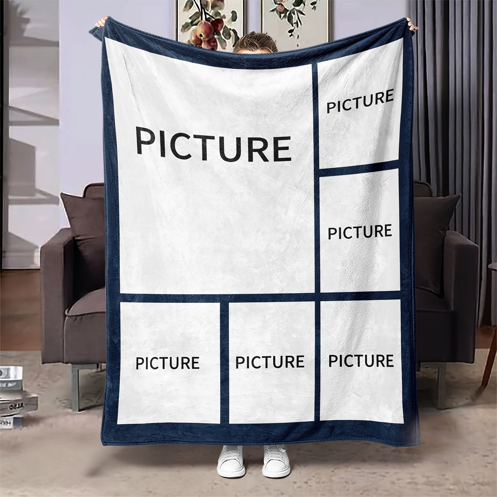 Custom Printed Photo Blanket - Meaningful Personalized Gift