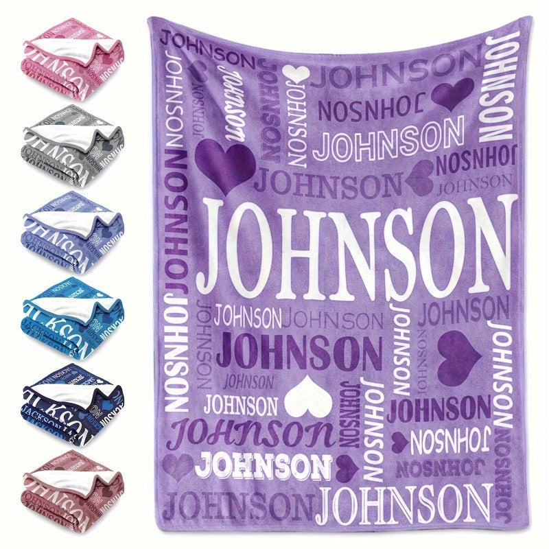 Personalized Gift for Mom - Soft Family Keepsake