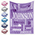 Personalized Gift for Mom - Soft Family Keepsake